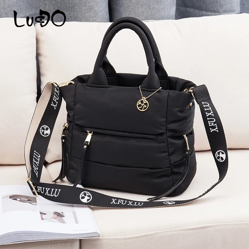 2021 Новая зимняя женская сумка с космическим подкладом хлопковая пуховая Оксфорд