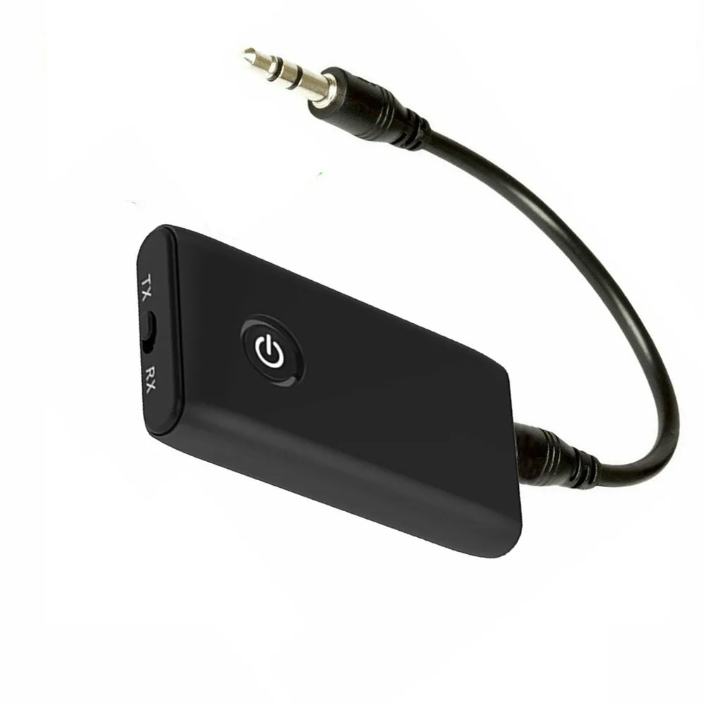 2 in 1 Bluetooth 5.0 Transmitter Receiver TV PC Car Speaker 3.5mm AUX Hifi Music Audio Adapter/Headphones Car/Home Stereo Device
