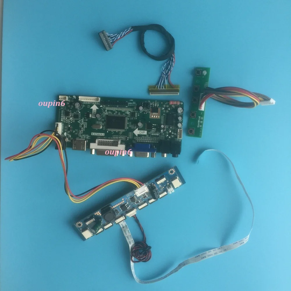 

Комплект HDMI-совместимый с CLAA215FA04, экранная панель DVI, 30 контактов M.NT68676 1920X1080, драйвер платы контроллера 21,5 дюйма, ЖК-дисплей, VGA, LVDS, LED