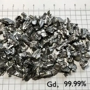 

10g Gadolinium Metal 99.99% Pure Dendritic Crystalline for Element Collection
