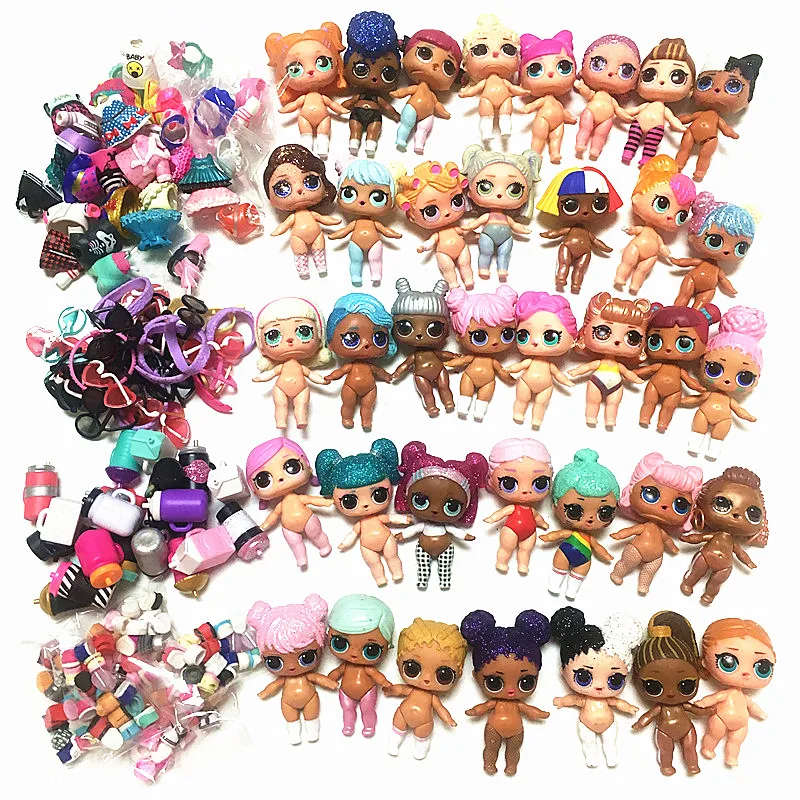 

5/10 Sets Original LOLs Dolls Can Choose with Accessories Clothes Dress Limited mga Collection Girls surprise Christmas Gifts