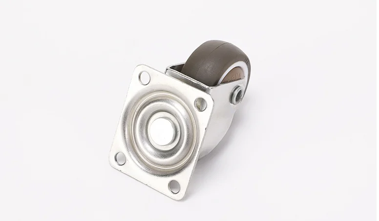 4Pcs Heavy Duty Furniture Mute Soft Rubber Swivel Casters Office Chair Caster Wheels Roller For Platform Trolley Chair-5