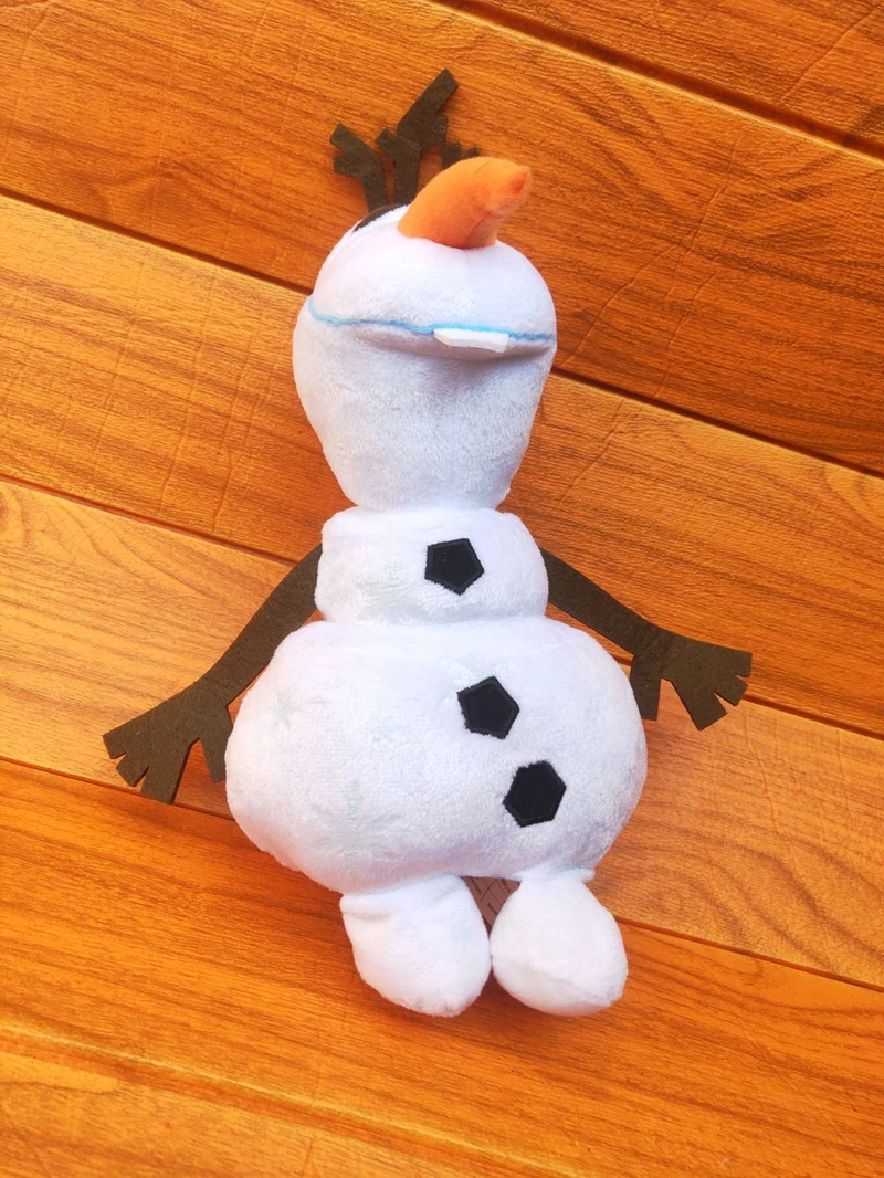 Большой размер 50 см снеговик Олаф плюшевые игрушки мягкие детские рождественские игрушки Олаф снеговик кукла подарки на день рождения