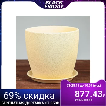 

Flowerpot "Autumn", silk, beige, 3 L 2690330