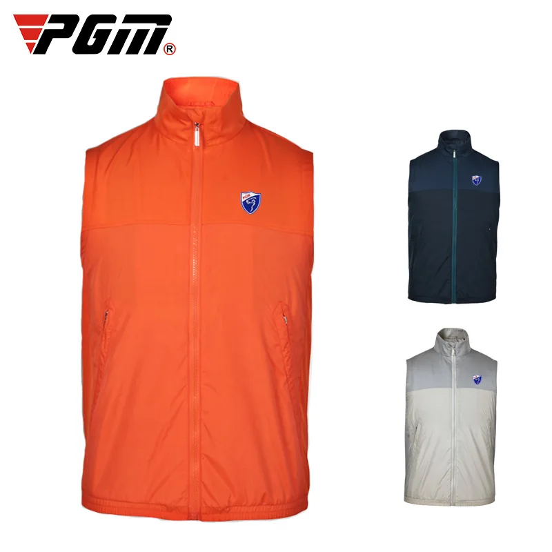 

Golf jacket autumn and winter warm sleeveless high-grade Fleece waterproof breathable Windproof golf clothing sport jacket men