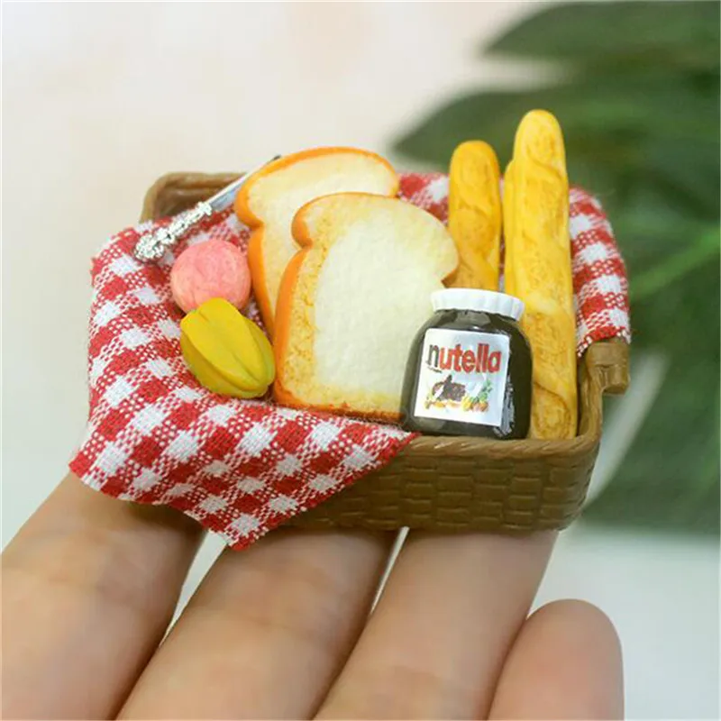 1pc Dollhouse Food Bread Cooking Board for 1/12 Doll house Or Doll