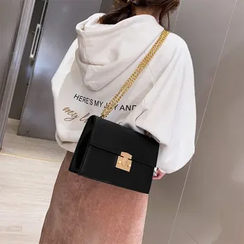 

Bag 2019 New Style Shoulder Bag Pu Waterproof Autumn Bag Fashion Shoulder Bag