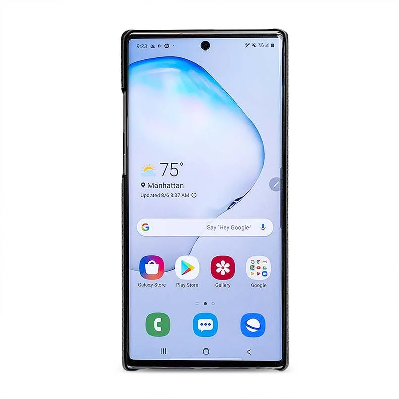 Новое поступление защитный чехол для samsung Galaxy Note 10, Роскошный чехол из натуральной кожи для samsung Note 10