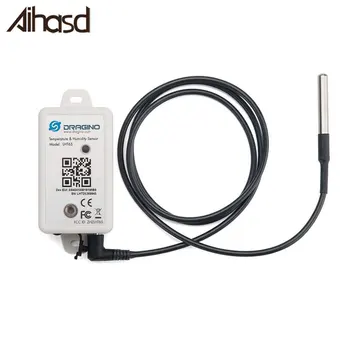 

Aihasd LHT65 LoRaWAN DS18B20 Temperature & Humidity Sensor with built-in 2400mAh non-chargeable battery