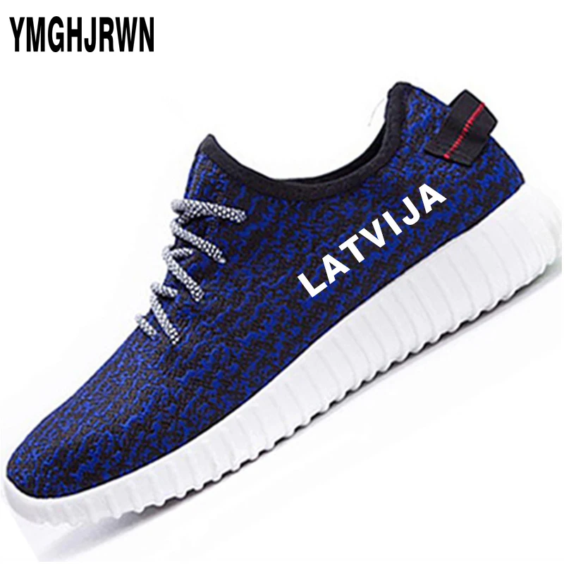 

LATVIA male youth diy free custom made name number lva boy shoes nation flag republic latvija country college casual shoes
