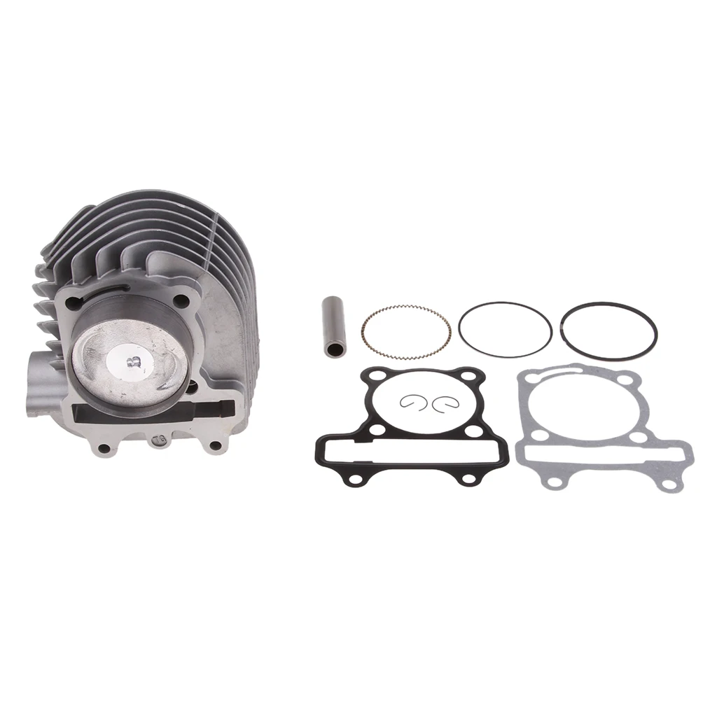 GY6 150cc 125cc 57.4mm Cylinder Kit 157QMJ 152qmi W/ Piston Gasket Scooter