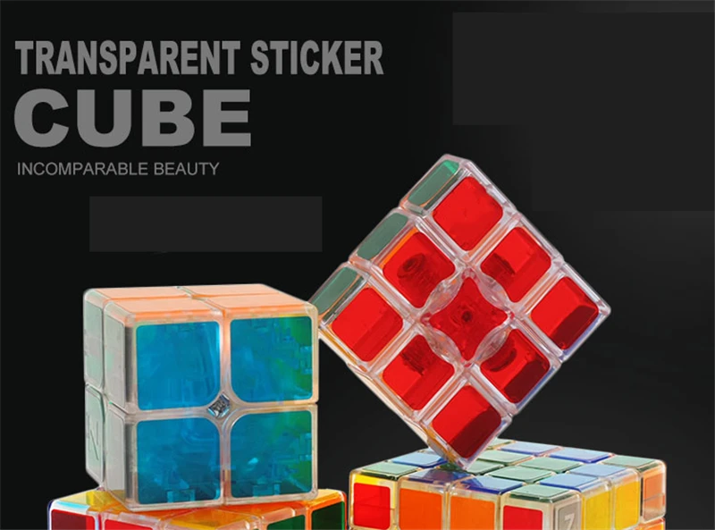 Профессиональный Прозрачный экстремальные гладкая Скорость куб Magic Cube детские развивающие Обучающие игрушки головоломки для детей и взрослых подарки EE50MF