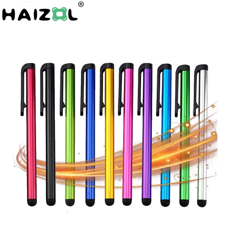 

10 PCS/Lot Capacitive Touch Screen Stylus Pen For IPad Air Mini For Samsung xiaomi iphone Universal Tablet PC Smart Phone Pencil