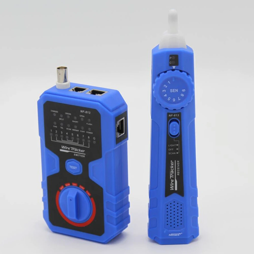 Оригинальный Кабельный тестер NOYAFA локатор проводов для RJ45 RJ11 BNC полярность