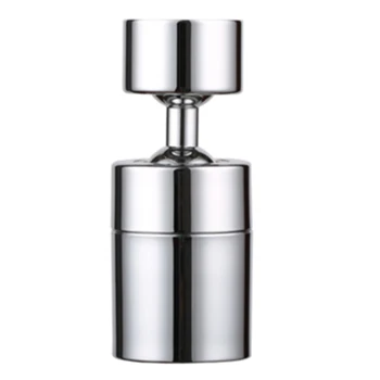 

Easy Install Splash Proof Water Saving Kitchen Angle Adjustable Faucet Aerator 360 Degree Rotation Outlet Extender Filter