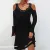 Women's Plus Size A Line Dress Solid Color V Neck Lace Sleeveless Spring Summer Casual Prom Dress Short Mini Dress Causal Daily Dress / Party Dress 5