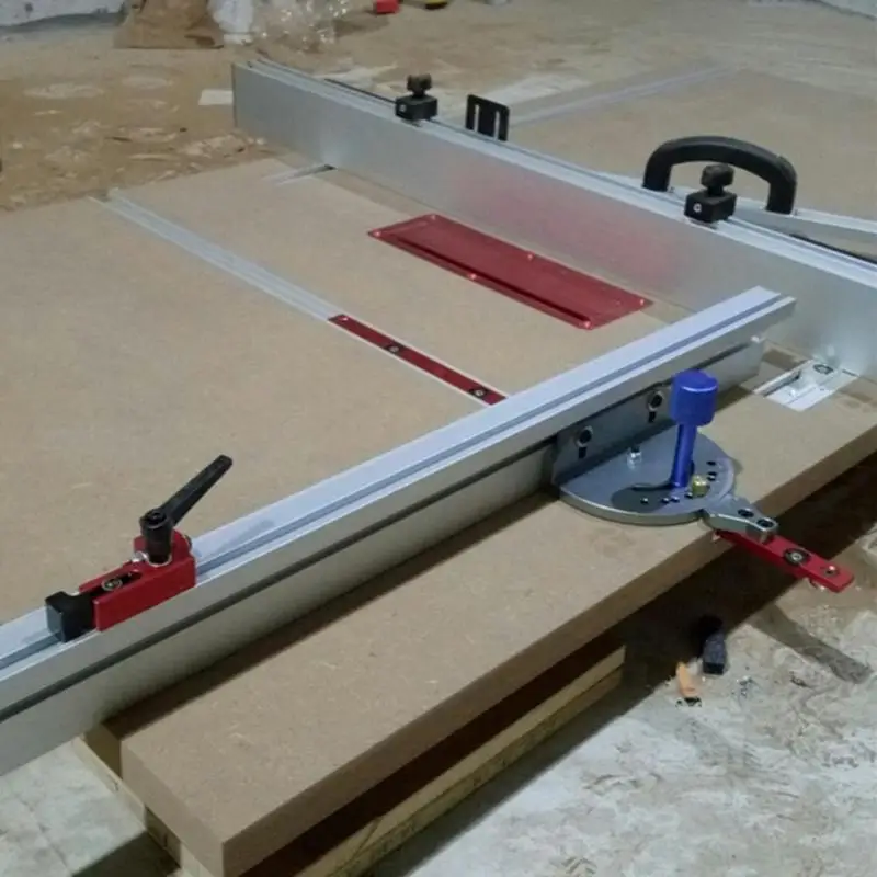 

Universal T-tracks DIY Woodworking Rail Chute Connector Positioning Fixing Tool Reverse Installation Table Saw Engraving Machine