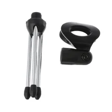 Прямая поставка складной Регулируемый Настольный ручной микрофон клип держатель подставка тренога A-1