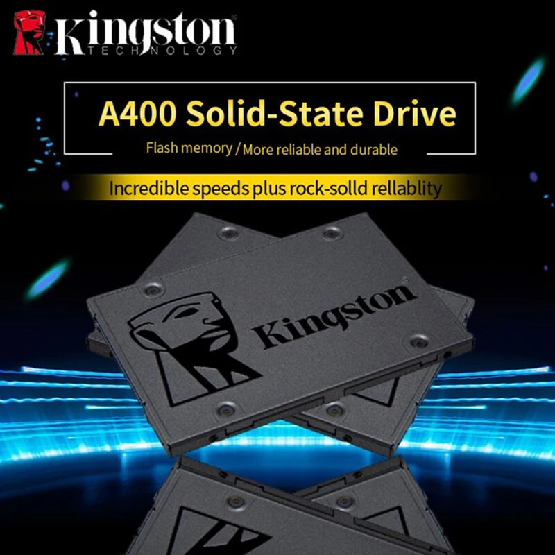 Внутренний твердотельный накопитель Kingston Digital A400 SSD 120 ГБ 240 480 SATA 3 2 5 дюйма жесткий