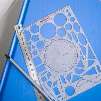 

2PCS Ruler Durable Measuring Tool Curve Ruler for Painter Working Staff Designer