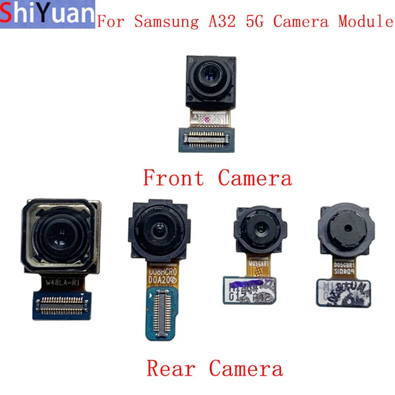 

Задняя Передняя камера гибкий кабель для Samsung A32 5G A326 главный большой маленький Модуль камеры запасные части для ремонта