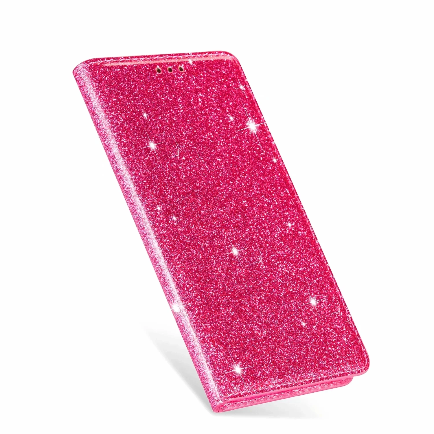 Custodia Glitter Bling per Huawei P20 P30 P40 Compagno 10 20 Pro Lite P Smart 2019 Y6 Y7 2019 Honor 8A Portafoglio di vibrazione Fonda Proteggi_voghion.com