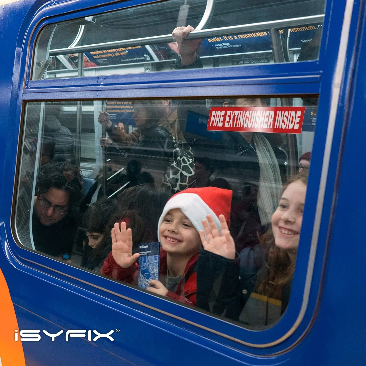 1 лот Огнетушитель внутри знаки наклейки виниловые, ламинированные для конечной УФ, погоды, царапин