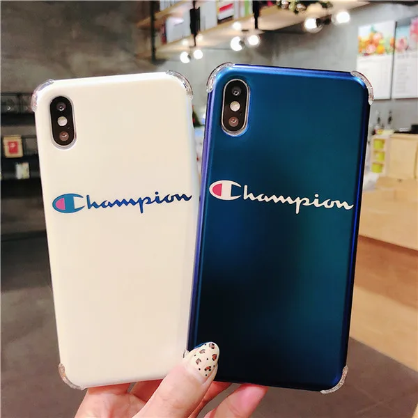 

Casing iphoneX 6 6s 7 8 Plus XR XS Max Soft Case Silicone Cover Matte Blu-ray shell
