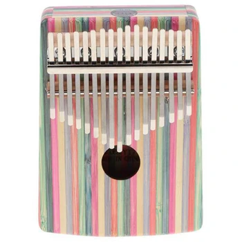 

Thumb Piano,17 Keys Kalimba Thumb Piano Kit Portable Red Bamboo Finger Thumb Piano Musical Instrument Accessories