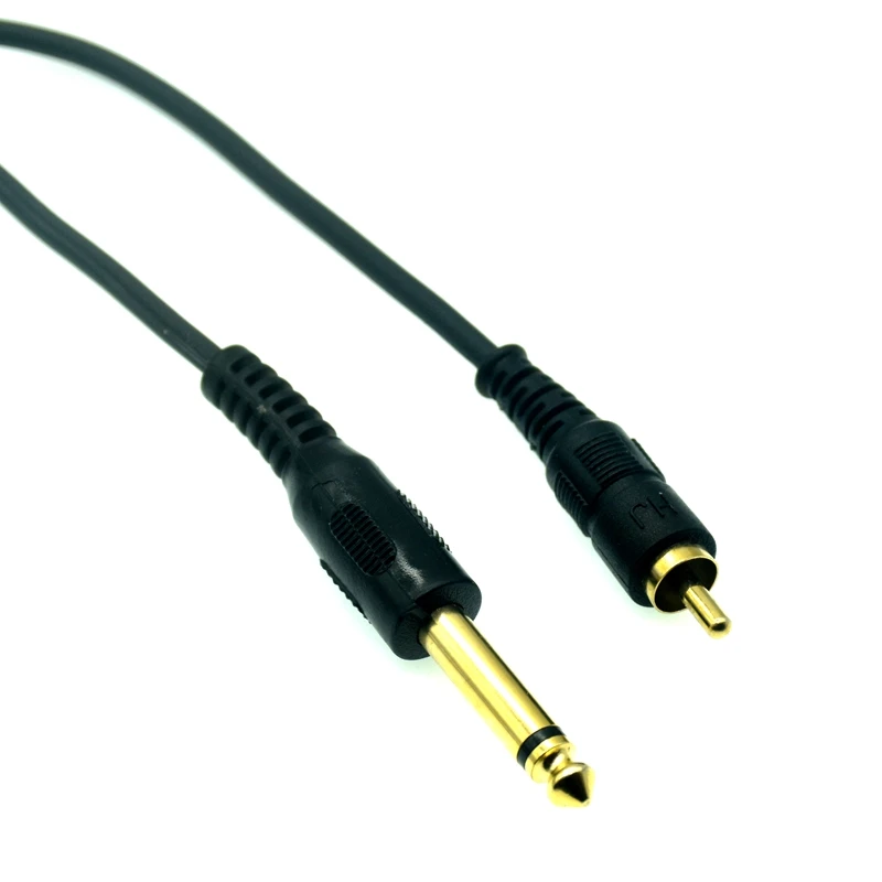 6.35mm Mono Male to RCA Male AUX Audio Adapter Cable - Available in Various Lengths Description Image.This Product Can Be Found With The Tag Names Cheap Computer Cables Connectors, Computer Cables Connectors, Computer Office, High Quality Computer Office