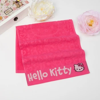 

Towel for children Hello Kitty 70x130 cm, color pink 100% cotton, 400 g / m²