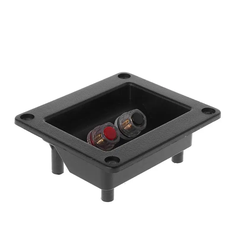 

1pcs New Terminal Cup Connector Parts Express Crystal Binding Posts Gold Banana Jacks Recessed Subwoofer Speaker Box
