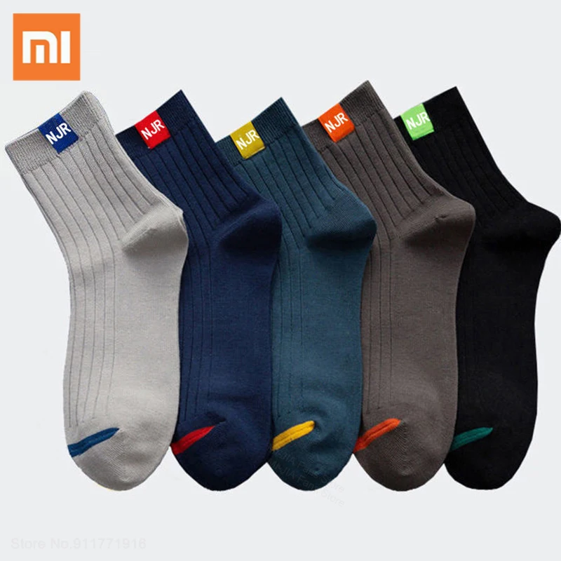 5 Pairs High Quality Soft Men's Sports Cotton Socks Business Casual  Ankle Socks 