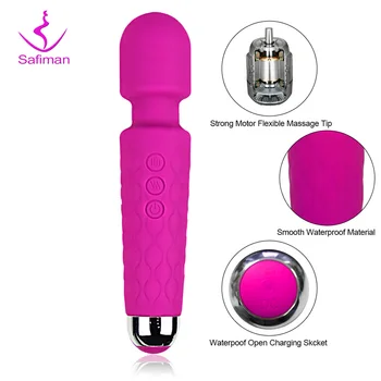 Super Powerful Vibrator Sex Toys for Woman AV G Spot Magic Wand Vibrators Massager for Clitoris Dildo Erotic Toys for Adult 1