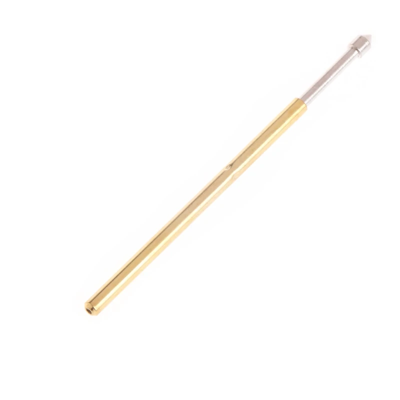 

100 Pcs Spring Test Probe Pogo Pin P100-E2 Dia 1.36mm Length 33.3mm