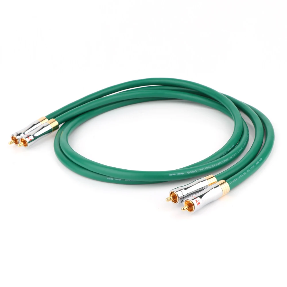 Hifi audio 2328 4N Copper RCA Interconnect cable wire with Pailicce gold plated plugs to extension cord | Электроника