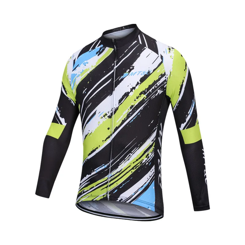 Pro Team с длинным рукавом Майки для велоспорта/MTB одежда тонкий стиль быстросохнущая одежда для шоссейного велосипеда/Одежда для езды на велосипеде с фабрики