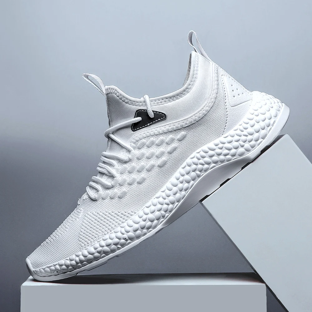 

New Men Running Shoes Breathable Sports Shoes Air Cushion Walking Jogging Sneakers Athletic Lace Up Footwear Zapatillas Hombre