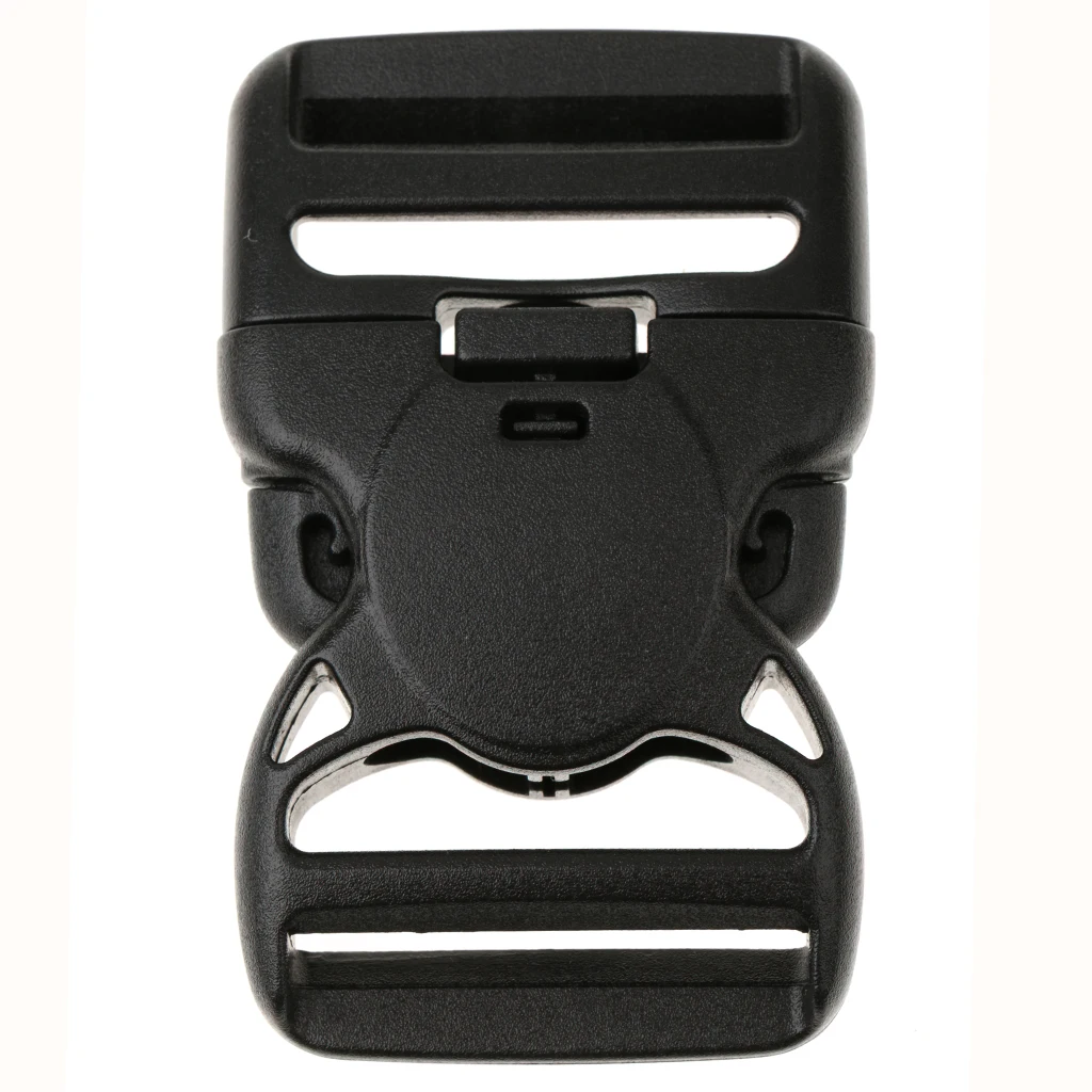 High Quality Plastic Side Release Buckle Clips / Sliders For Webbing 38mm