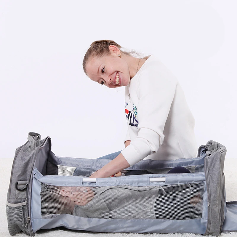 foldable diaper bag