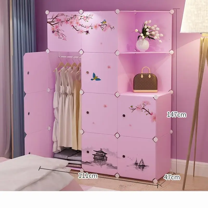 Version C De Almacenamiento Range Chambre мобильный для Каса Armadio Guardaroba шкаф Guarda Roupa мебель для спальни шкаф - Цвет: Version C