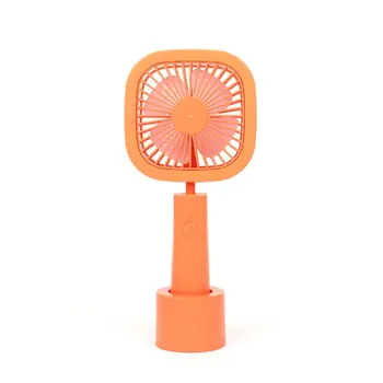 

90 Degree Square Shape USB Hand-held Desk Fan Cooler Handheld Air Conditioner Cooling Fan Summer Air Conditioner Cooler Battery