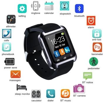 

2020 Smartwatch Bluetooth Smart Watch for IPhone IOS Android Smart Phone Wear Clock Wearable Device Smartwach Fitness Watch