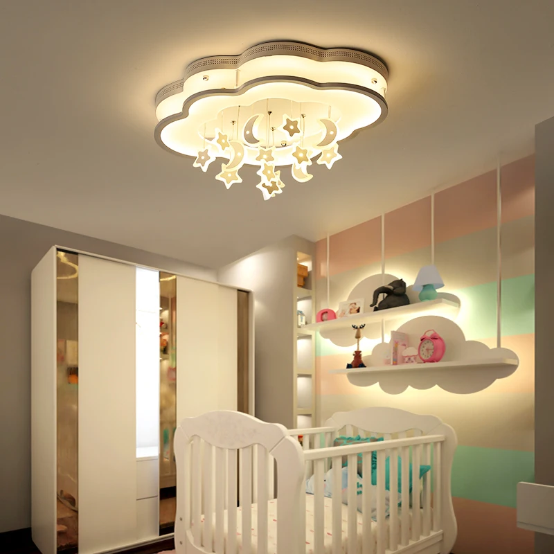 6 Watt LED Ceiling Nursery Lighting Lamp Sun Boys Girls Lamp 