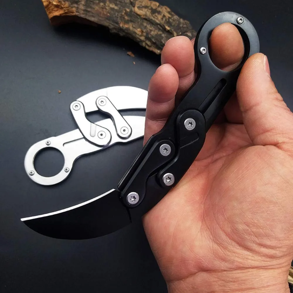 Promithi Karambit нож Открытый EDC Многофункциональный складной нож-функциональный коготь нож карманный нож