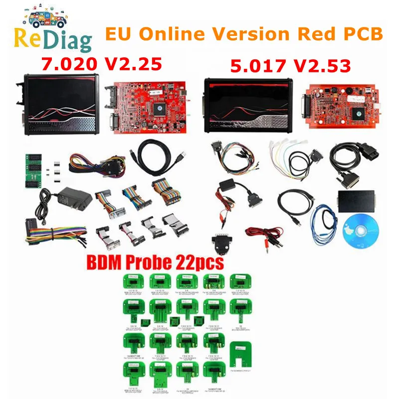 Программирование электронной сигареты V2.53 V2 V5.017 OBD2 Manager EU Online Red PCB V2.25 7 020 Mater Version BDM