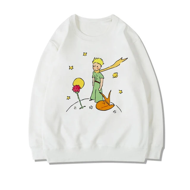 Le Petit Prince Aesthetic Hoodies Spain Popular Fashion Streetwear  Women's Sweatshirts Casual Long sleeve Pullovers Ropa Mujer 2