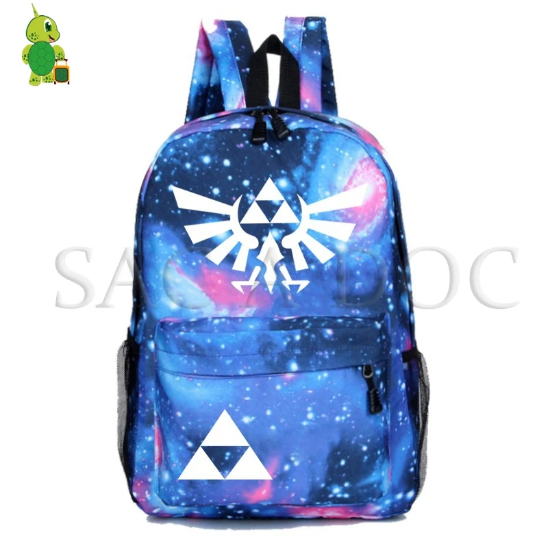Легенда о Зельде игровой рюкзак для Galaxy Link Majora's Mask школьные сумки для подростков девочек мальчиков путешествия рюкзак Детский рюкзак для книг - Цвет: 14