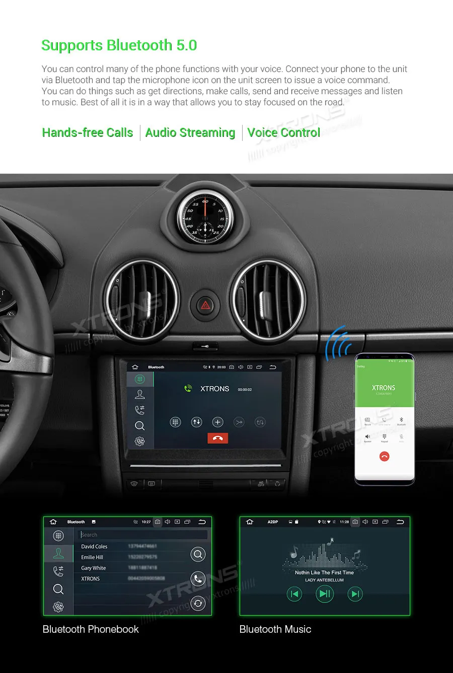 Discount XTRONS 8"Android 9.0 Octa Core 4GB RAM 64GB ROM Car Multimedia GPS System for Porsche Cayman 2005-2008 Boxster 2005-2012 NO DVD 14