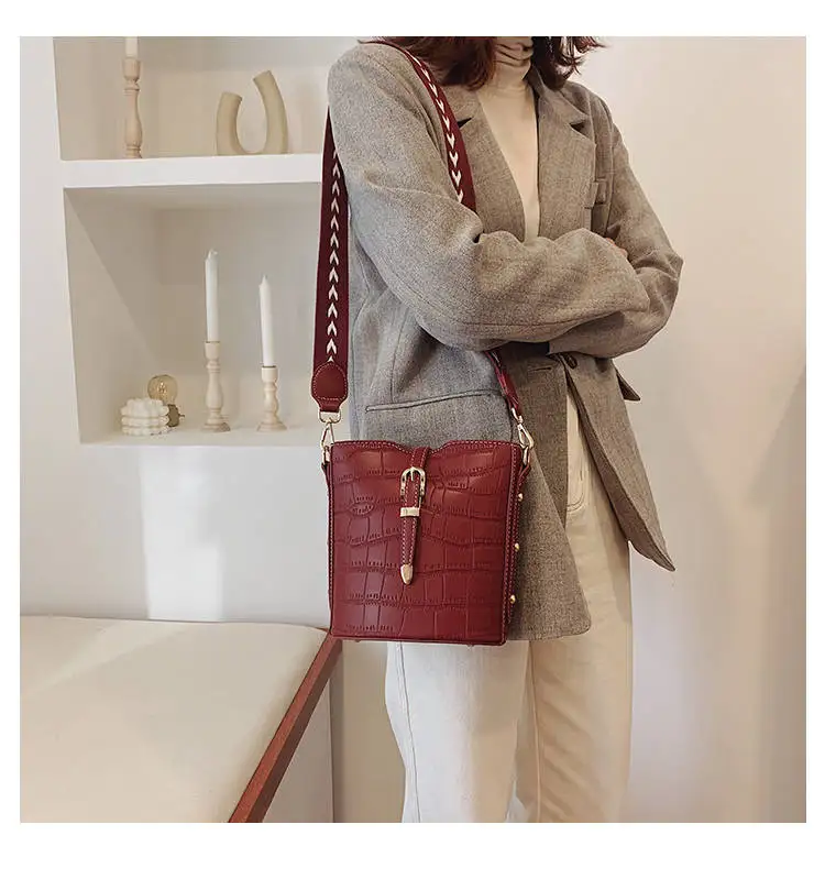 alligator bag bags women shoulder crossbod bag pu leather women's handbags (20)